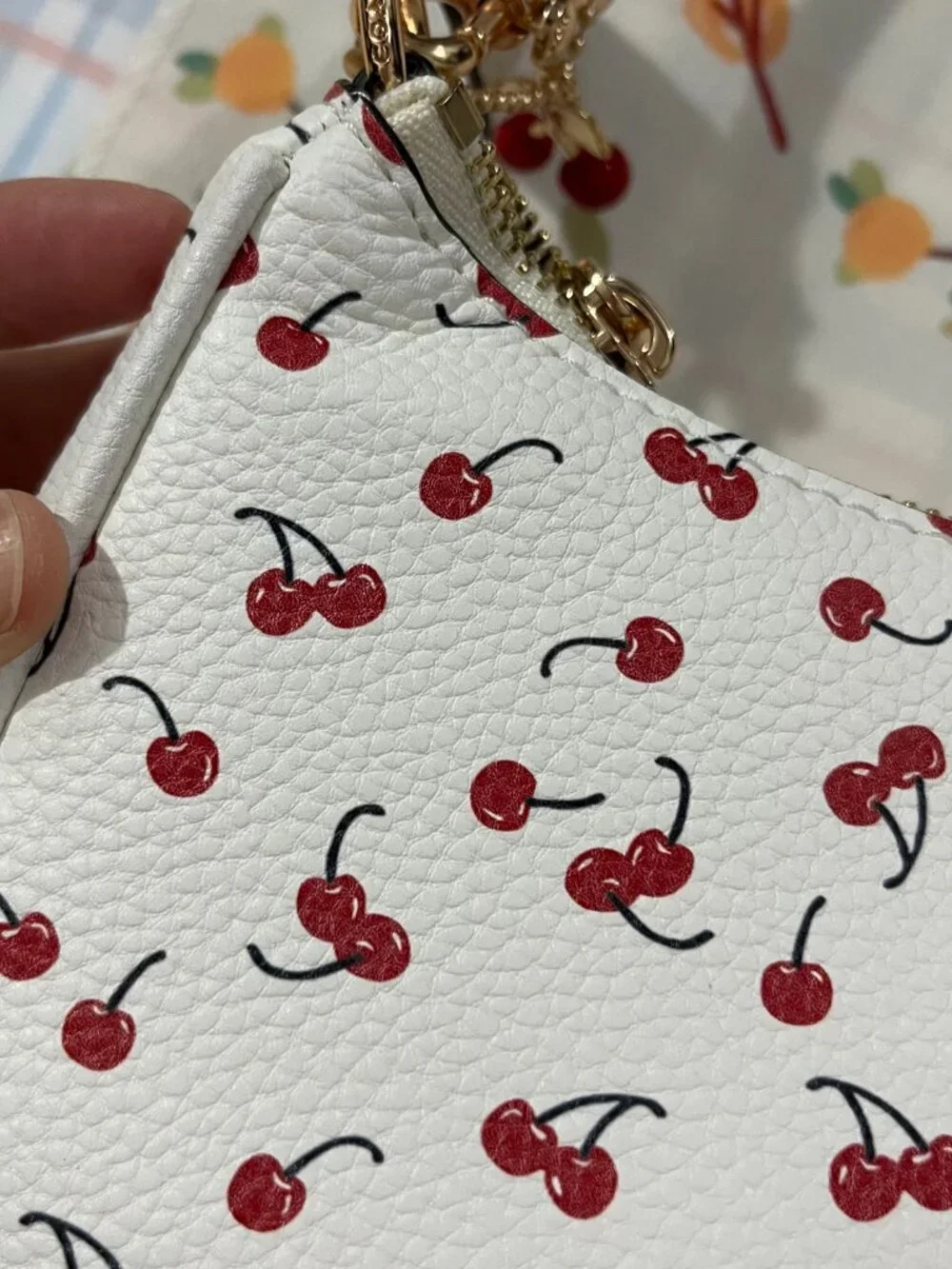 Coach Teri 25 Cherry Limited Edition Shoulder Bag